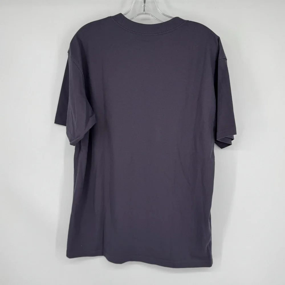 Nike ACG Dri-Fit Frontier T Shirt Loose Dark Raisin Mens Small Graphic Hiking